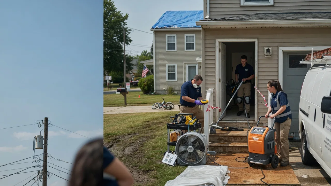 Water Damage Repair in Orviston, PA near me
